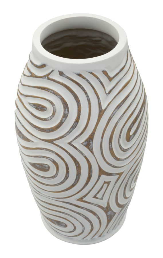 VASO RESINA OBLIX CM Ø 19,5X35 (APERTURA CM Ø 10,5) - immagine 2