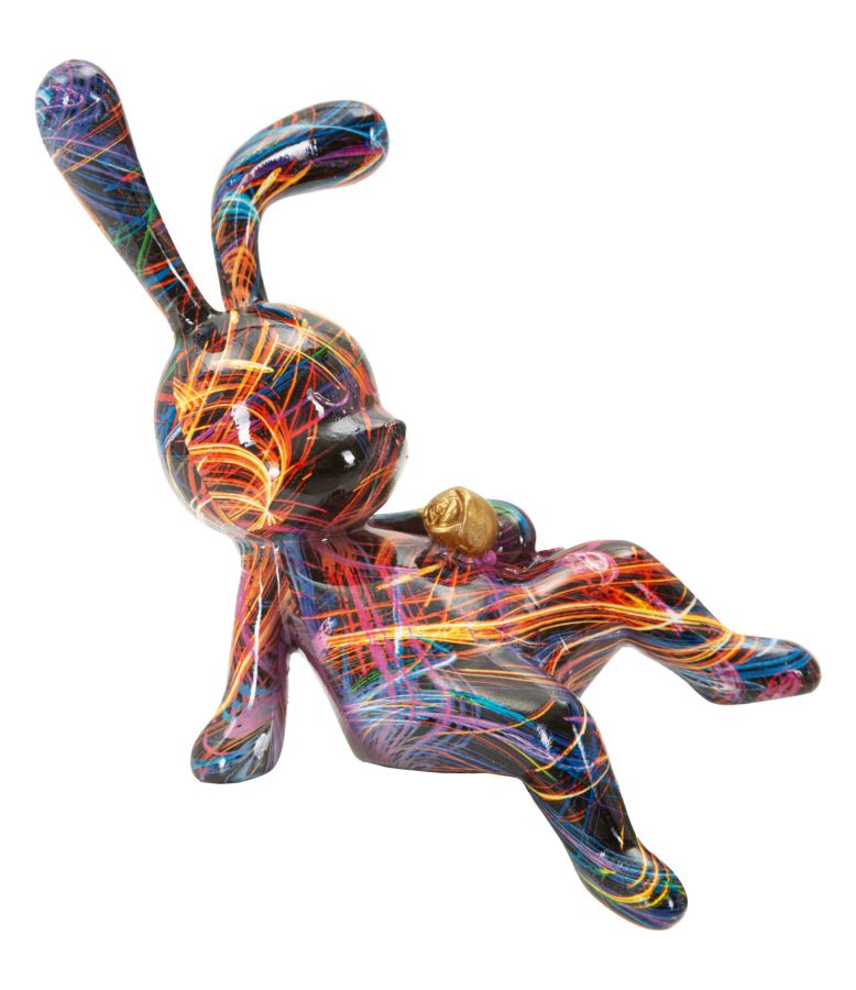 CONIGLIETTO PSYCO -B- CM 21,5X10X22 MIN 2 - immagine 2