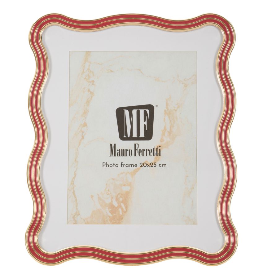 CORNICE ELIZABETH ROSSA CM 22,7X1,3X27,6 (MISURA INTERNA CM 20X25) MIN 2 - immagine 2