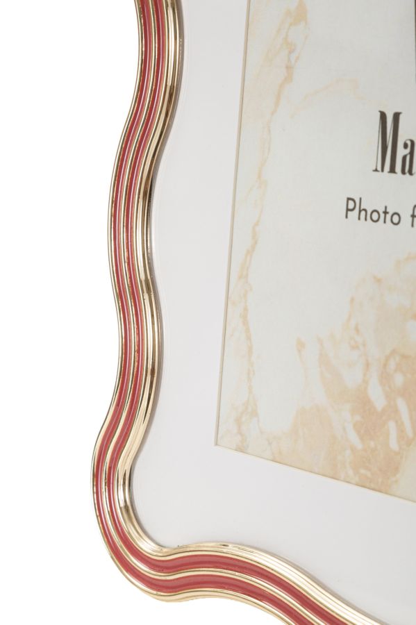 CORNICE ELIZABETH ROSSA CM 22,7X1,3X27,6 (MISURA INTERNA CM 20X25) MIN 2 - immagine 4