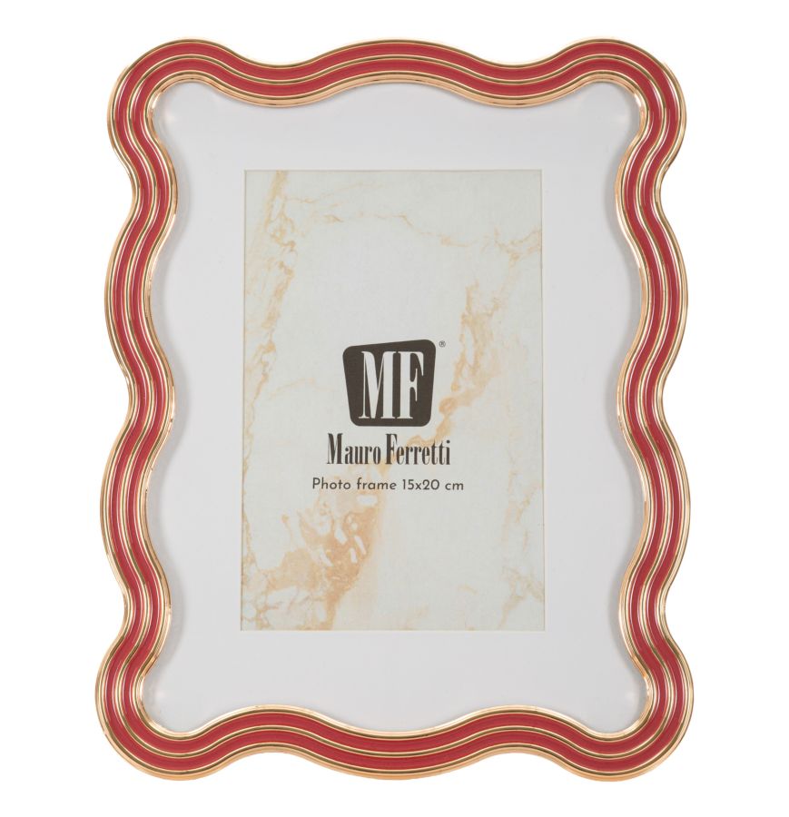 CORNICE ELIZABETH ROSSA CM 17,5X1,3X22,5 (MISURA INTERNA CM 15X20) MIN 2 - immagine 2