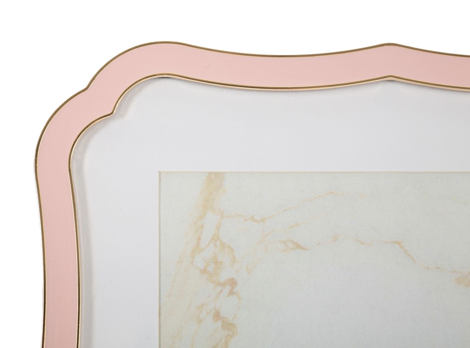 CORNICE MARGOT ROSA CM 22,1X1,4X27,2 (MISURA INTERNA CM 20X25) MIN 2 - immagine 3