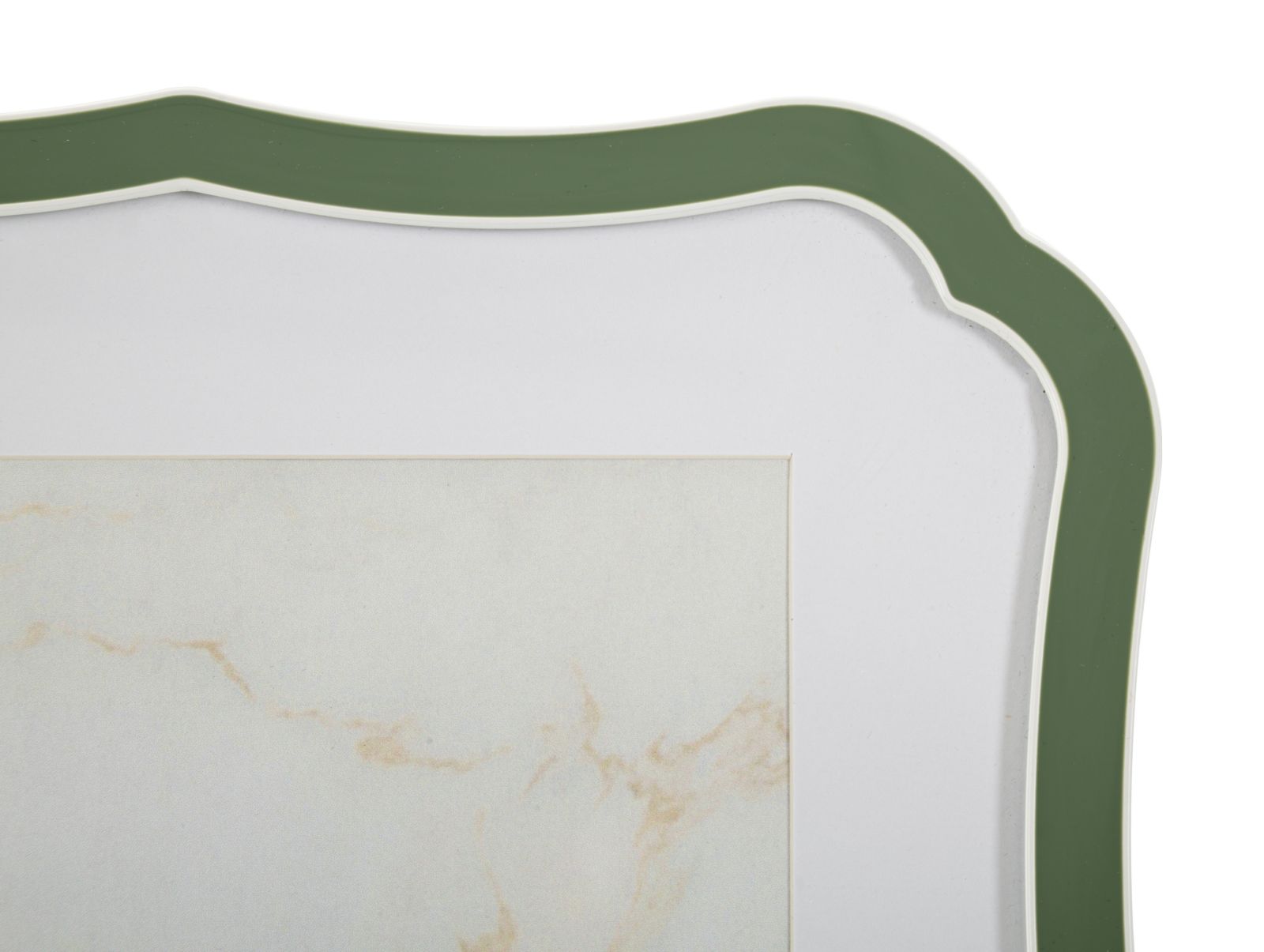 CORNICE MARGOT VERDE CM 22,1X1,4X27,2 (MISURA INTERNA CM 20X25) MIN 2 - immagine 3