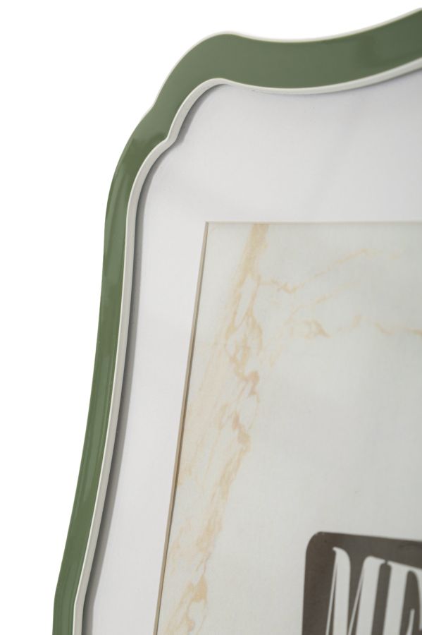 CORNICE MARGOT VERDE CM 22,1X1,4X27,2 (MISURA INTERNA CM 20X25) MIN 2 - immagine 4