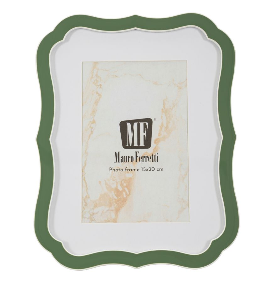CORNICE MARGOT VERDE CM 17X1,4X21,9 (MISURA INTERNA CM 15X20) MIN 2 - immagine 2