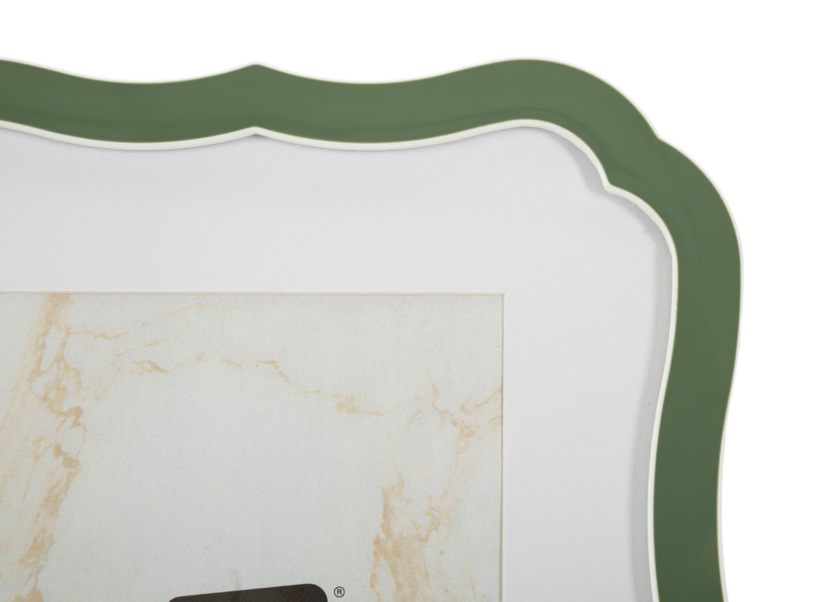 CORNICE MARGOT VERDE CM 17X1,4X21,9 (MISURA INTERNA CM 15X20) MIN 2 - immagine 3