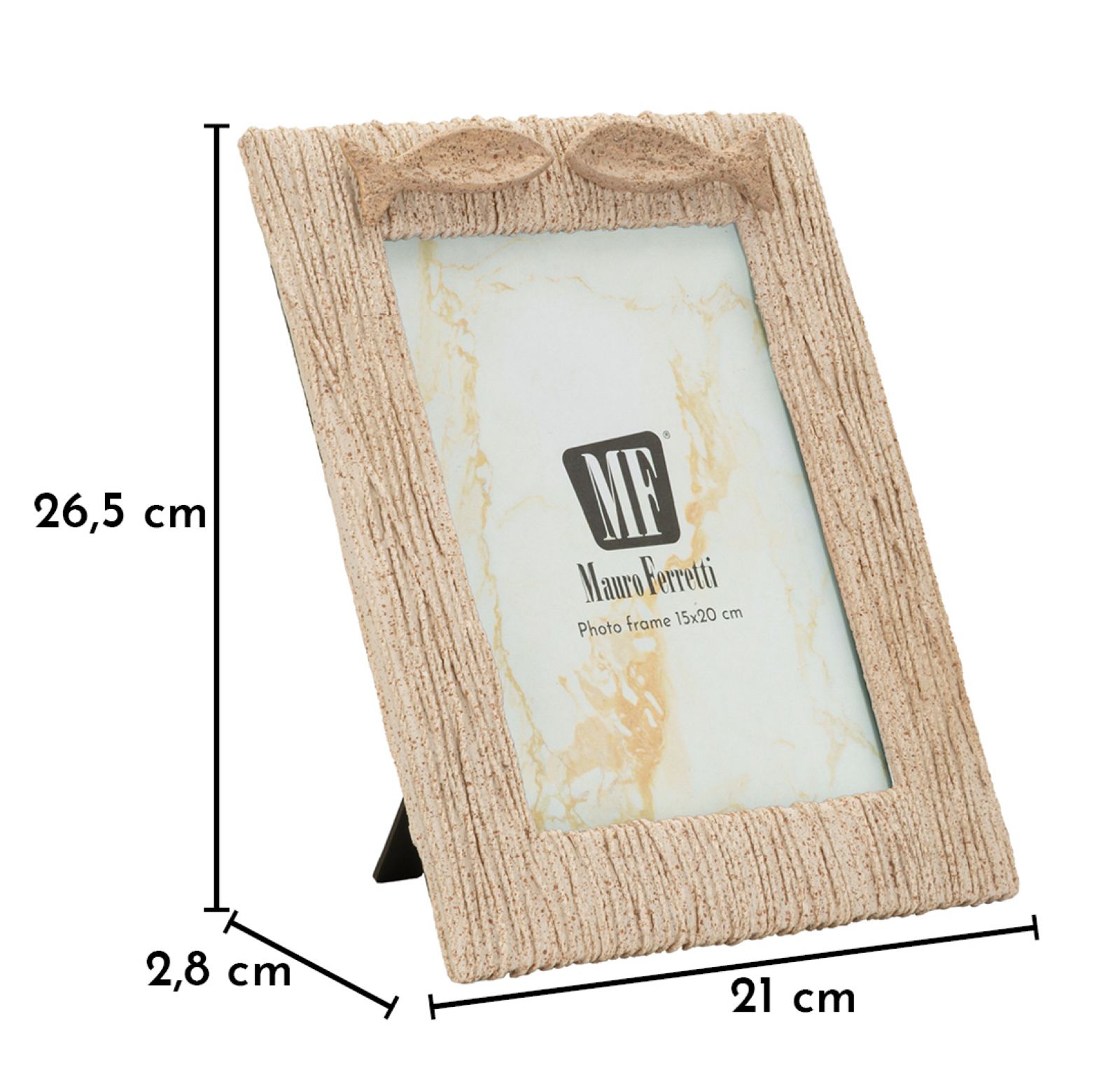 CORNICE SAND CM 21X2,8X26,5 (MISURA INTERNA CM 15X20) MIN 2 - immagine 6