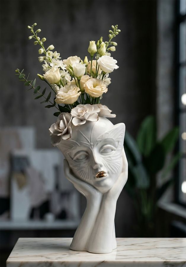 VASO WOMAN MASK CM 16,5X14X27,3 - immagine 5