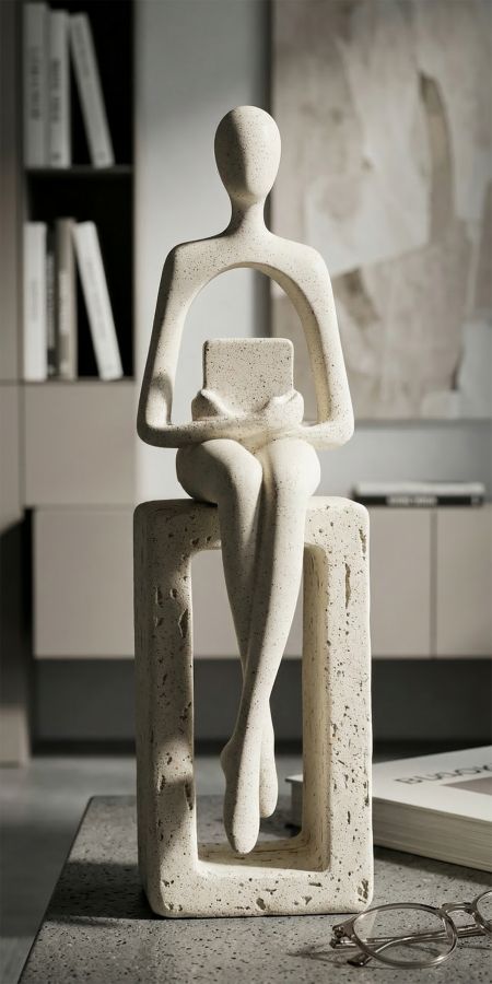 STATUETTA SINGLE STONS CM 8,5X6,5X24 MIN 2 - immagine 7