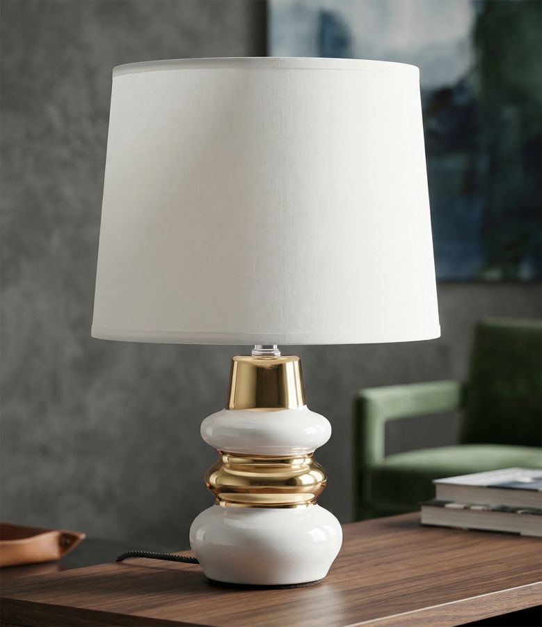 LAMPADA DA TAVOLO LIARA CM Ø 23X32 MIN 2 - immagine 5