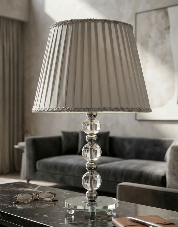 LAMPADA DA TAVOLO TOLLY CM Ø 30X48 - immagine 6