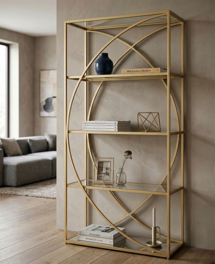 LIBRERIA GLAMY CM 90X38X180 - immagine 6