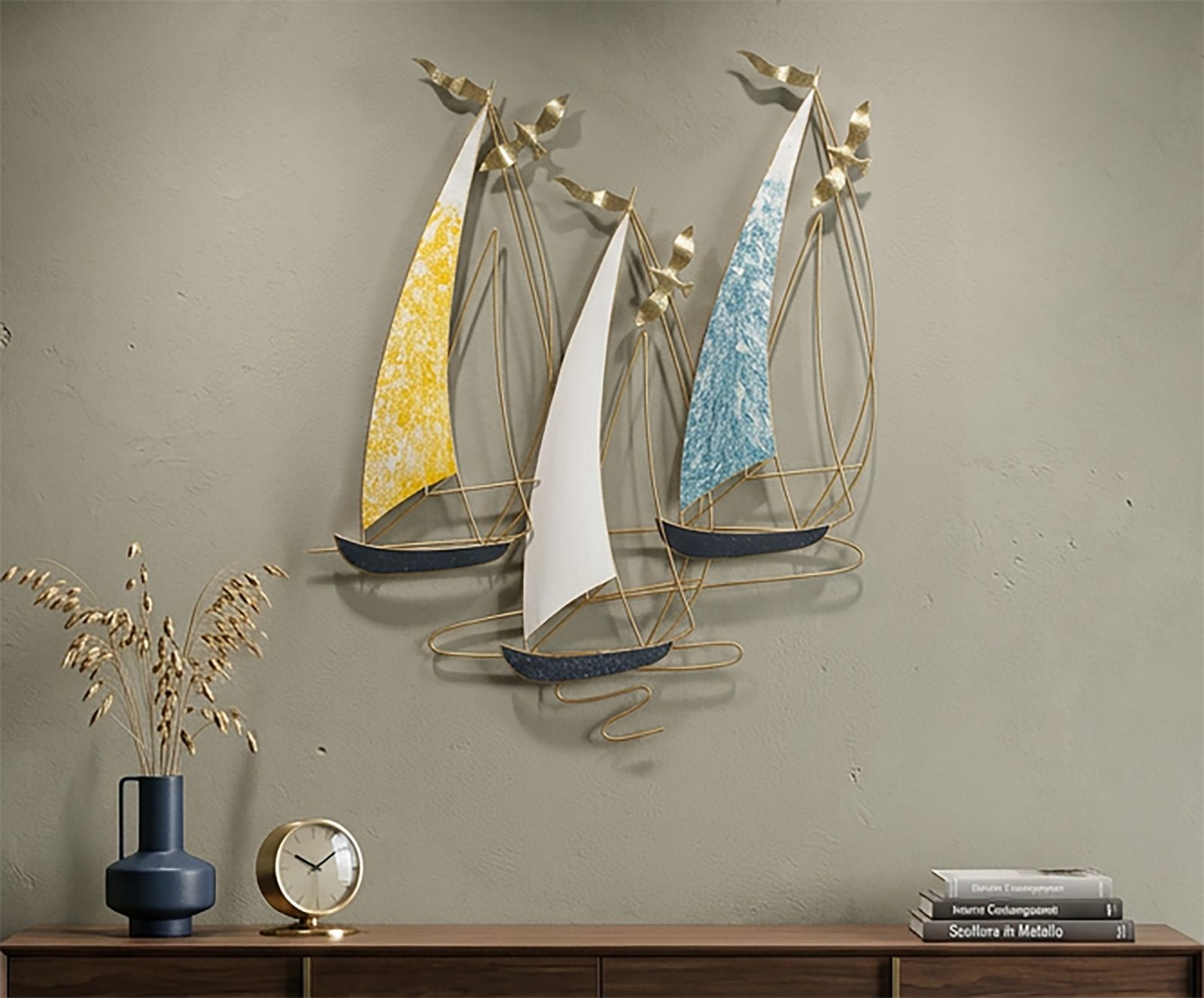 PANNELLO IN FERRO VELA COLOR CM 78,7X3,8X97,8 - immagine 5