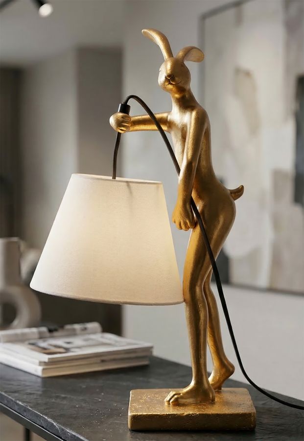 LAMPADA DA TAVOLO RABBIT STAND CM 26X16X47 - immagine 6