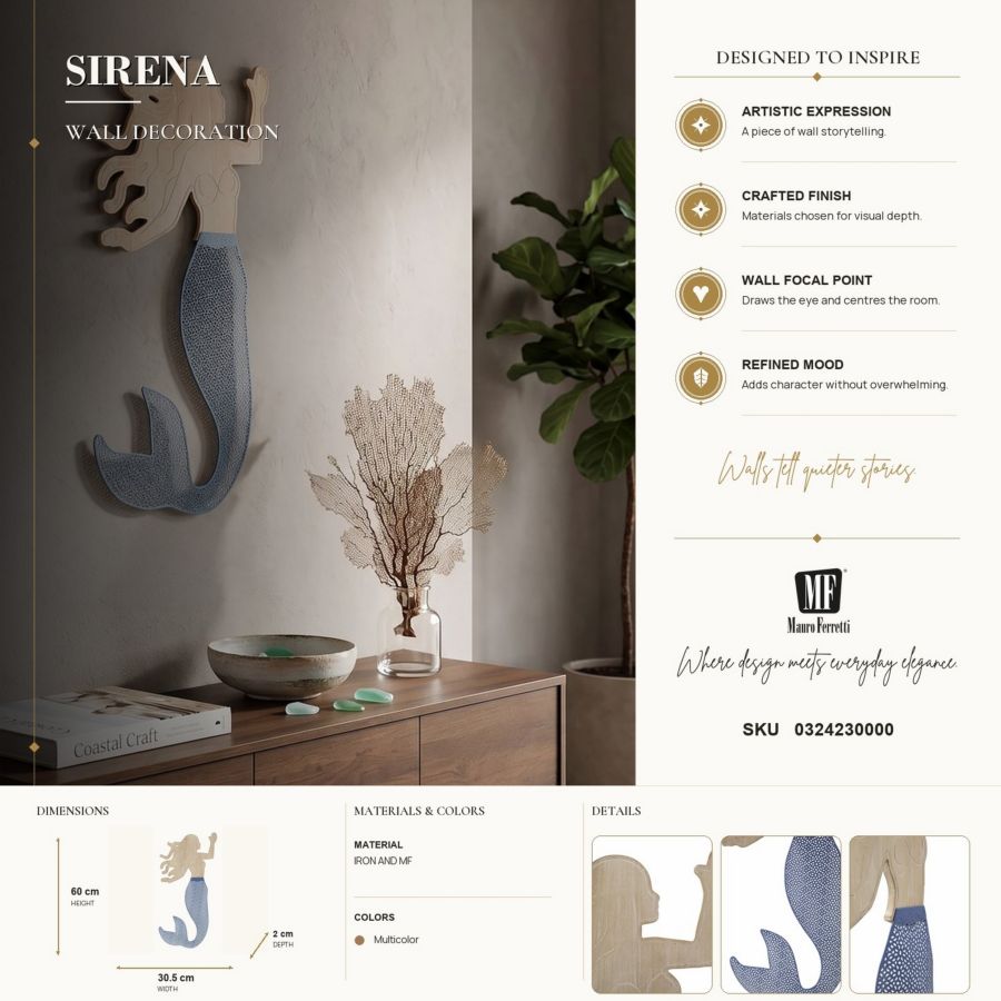 PANNELLO DA MURO SIRENA CM 30,5X2X60 - immagine 7