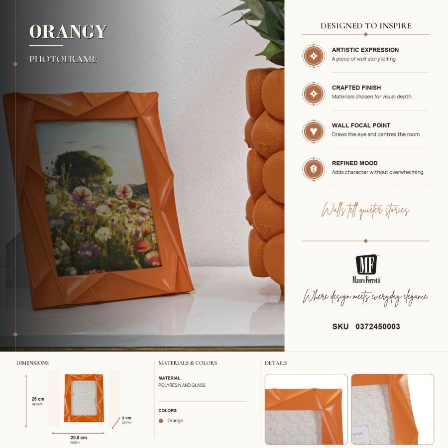 CORNICE ORANGY CM 20,8X2X26 (MISURA INTERNA CM 15X20) MIN 2 - immagine 7