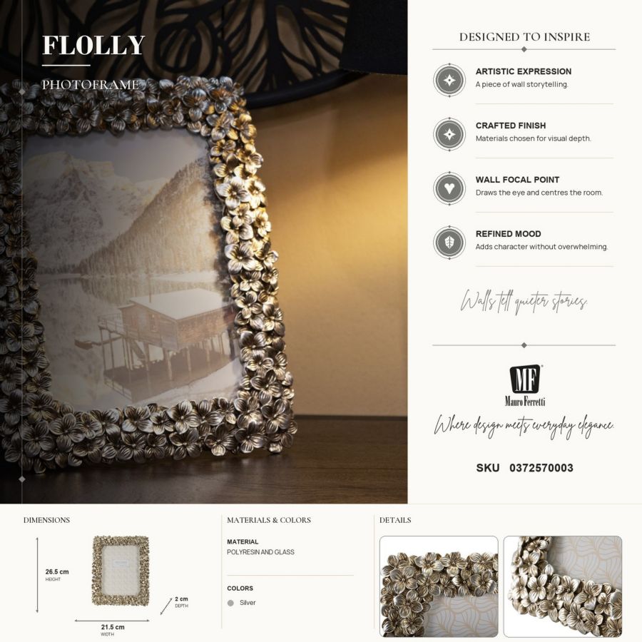 CORNICE FLOLLY CM 21,5X2X26,5 (MISURA INTERNA CM 15X20) MIN 2 - immagine 7