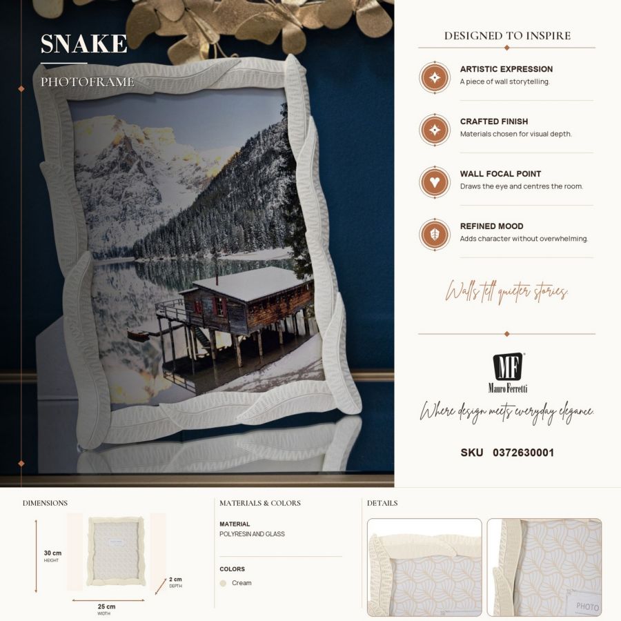 CORNICE SNAKE CM 25X2X30 (MISURA INTERNA CM 20X25) MIN 2 - immagine 7