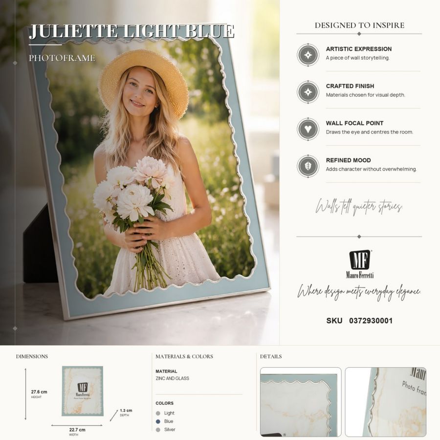 CORNICE JULIETTE CM 22,7X1,3X27,6 (MISURA INTERNA CM 20X25) MIN 2 - immagine 7