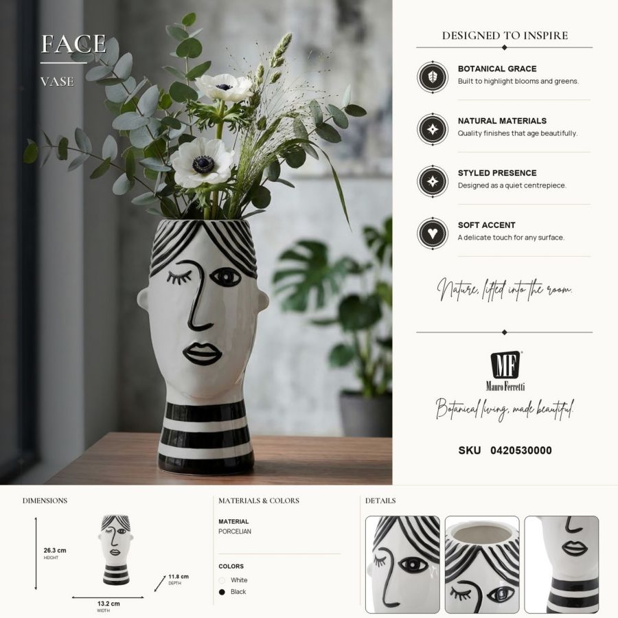 VASO FACE CM 13,2X11,8X26,3 MIN 2 - immagine 8