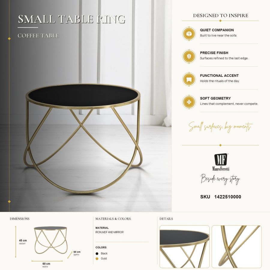 TAVOLINETTO RING CM Ø 60X45 - immagine 9