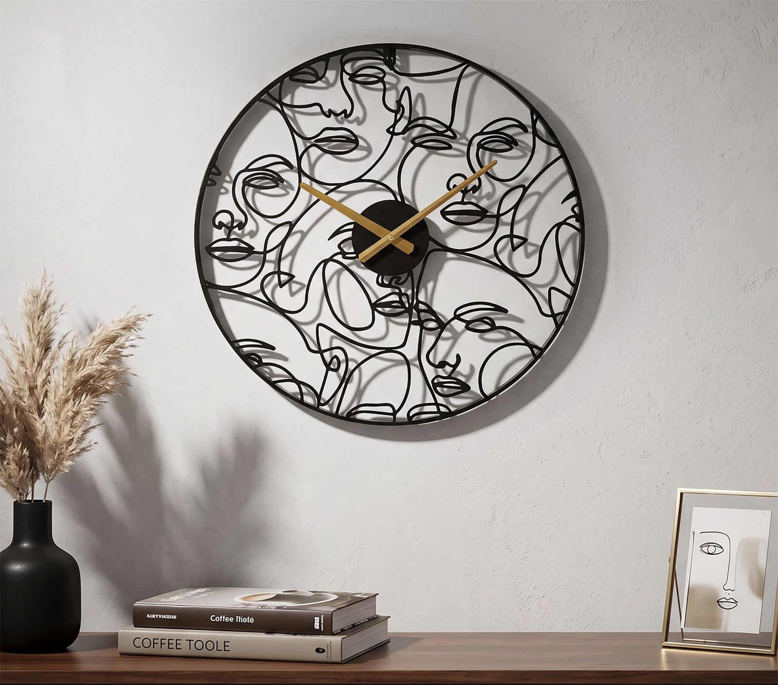 OROLOGIO DA MURO FACES CM Ø 50X3,5 - immagine 5