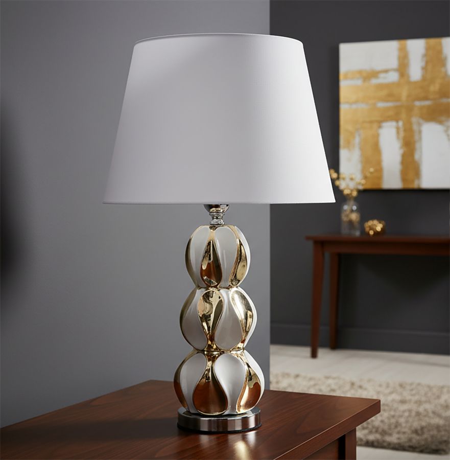 LAMPADA DA TAVOLO GLAM BALLS CM Ø 28X46 MIN 2 - immagine 5
