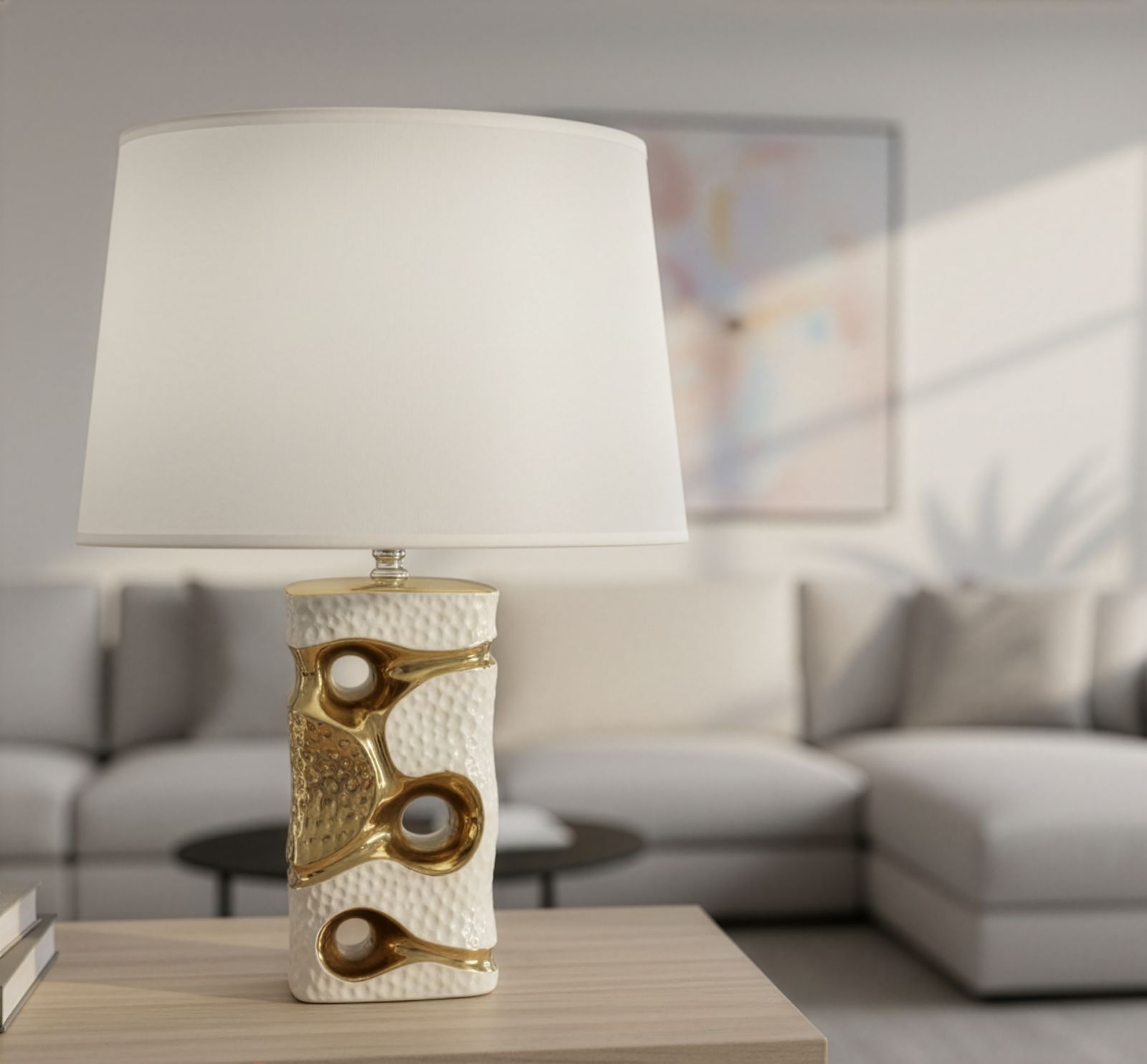 LAMPADA DA TAVOLO FLORIDA CM Ø30X43,5 - immagine 5