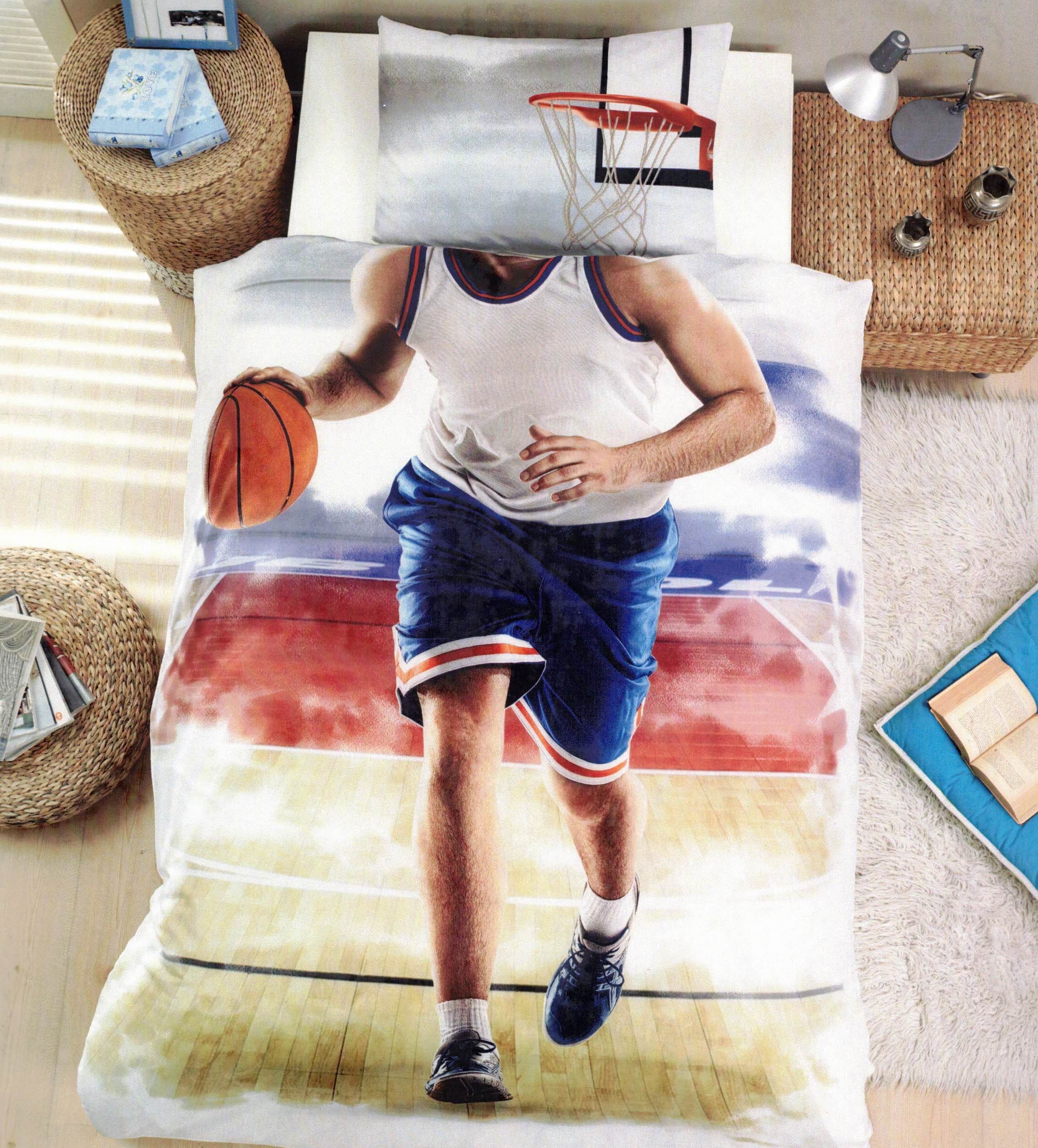 Copripiumino basketball