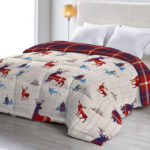 Trapunta Christmas con stampa digitale