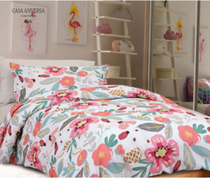 Parure copripiumino CASAANVERSA fiore