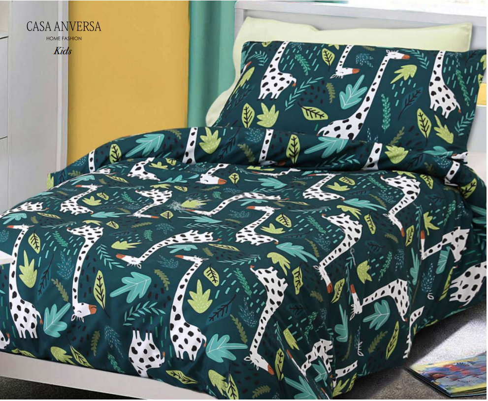 Parure copripiumino CASAANVERSA giraffa
