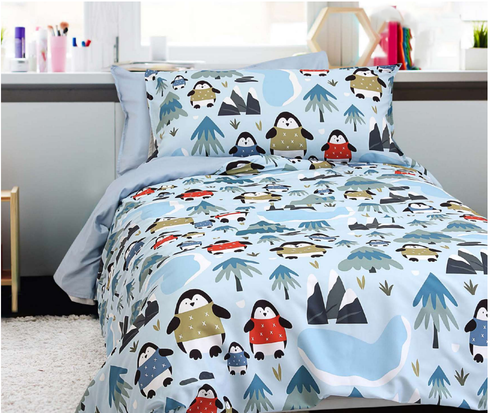 Parure copripiumino CASAANVERSA pinguini