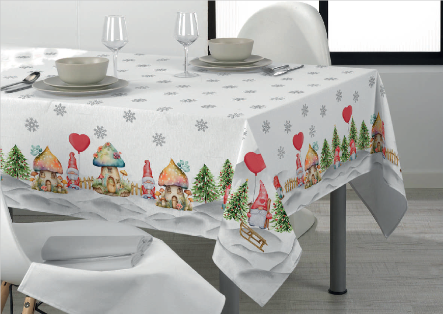 Tovaglia x 12 gnomi