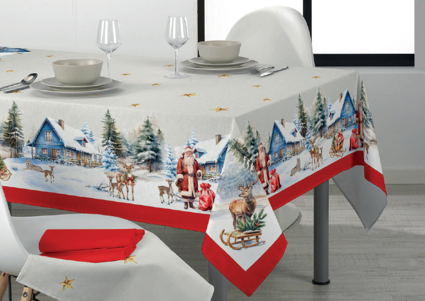 Tovaglia santa Claus x 12