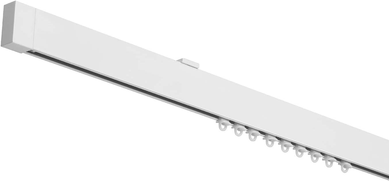 Bastone per tende a onde da 200cm bianco o argento - immagine 6