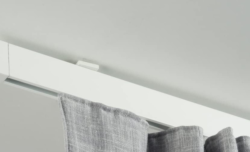 Bastone per tende a onde da 200cm bianco o argento - immagine 5