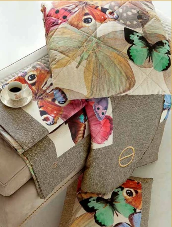 BORBONESE Butterfly quilt - immagine 2