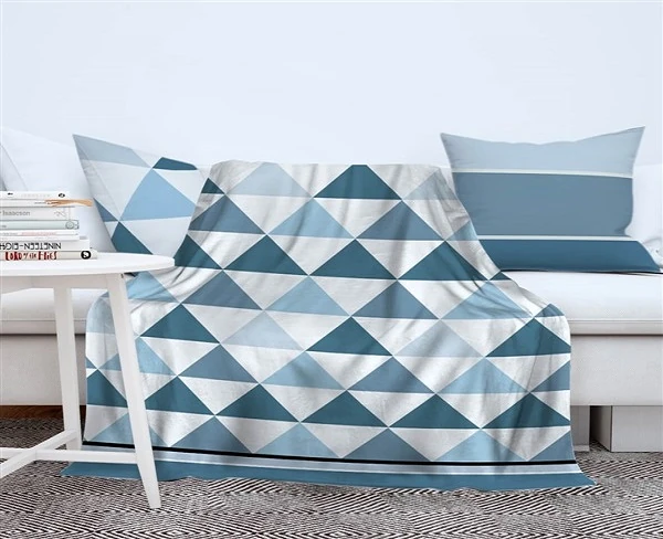 Plaid ecopelliccia stampato