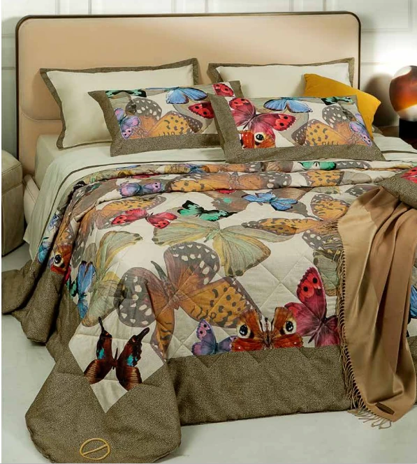 BORBONESE Butterfly quilt