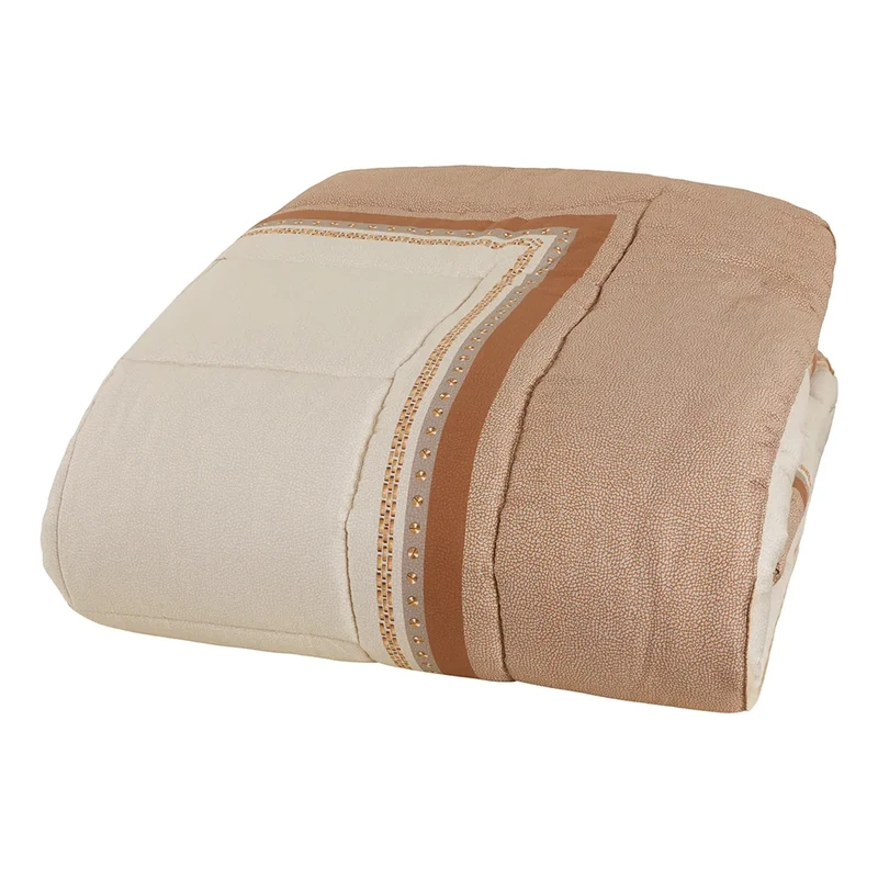 Trapunta Borbonese Posh nocciola - immagine 2
