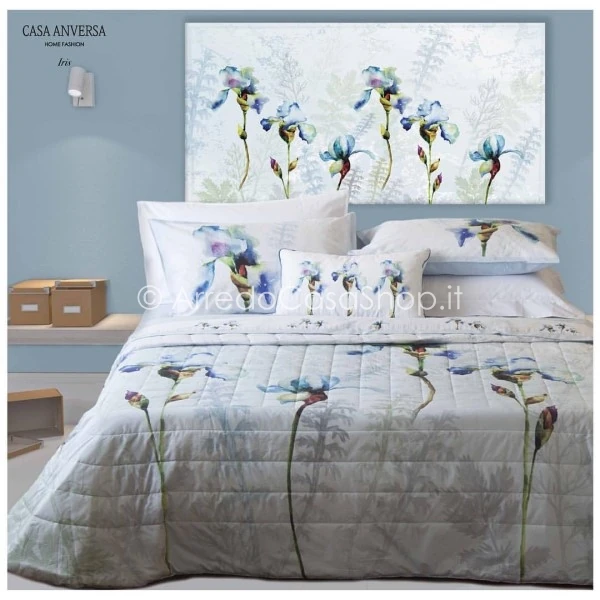 Quilt stampato Iris
