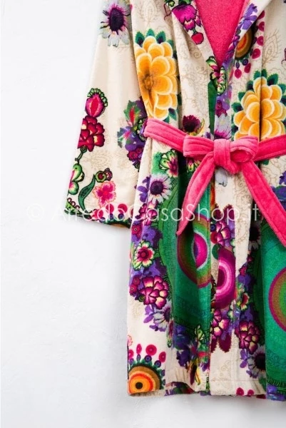 Accappatoio Red Blossom - immagine 4