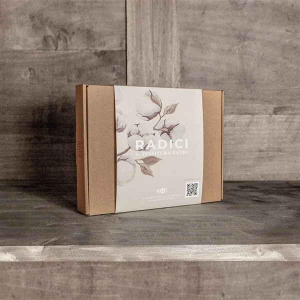 RADICI runner in misto lino - immagine 2