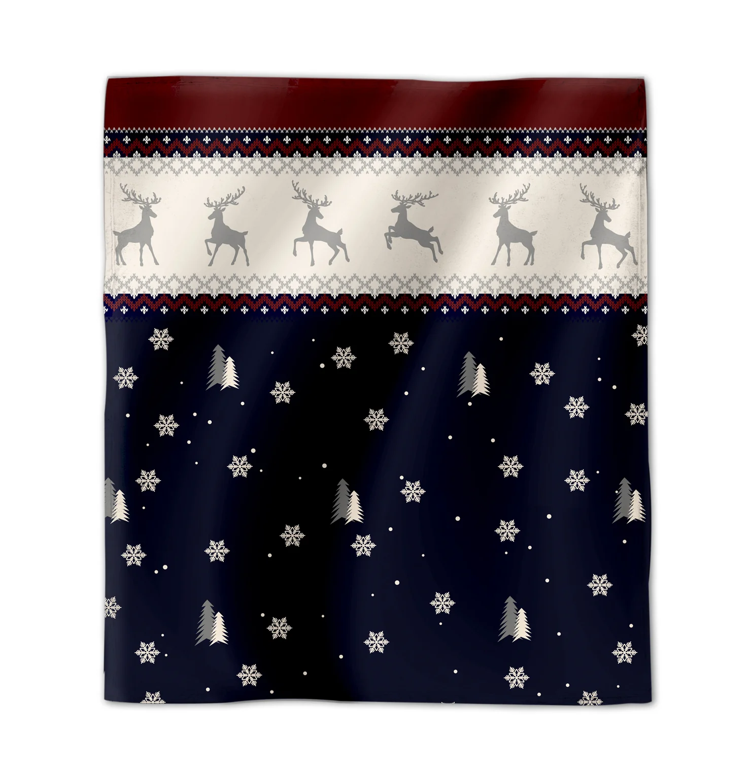 Plaid Christmas Blu - immagine 2
